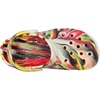 Crocs Unisex-Child Classic Watercolor Marbled Clog(Varsity Red/Multi)