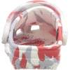 Crocs Unisex-Child Classic Watercolor Marbled Clog(White/Flame)