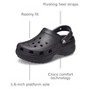 Crocs Women’s Classic Platform Clog(Black)