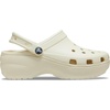 Crocs Women’s Classic Platform Clog(Bone)