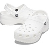 Crocs Women’s Classic Platform Clog(White)