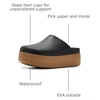 Crocs Women’s Dylan Platform Clog(Black/Sepia)