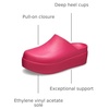 Crocs Women’s Dylan Platform Clog(Dragon Fruit)