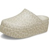 Crocs Women’s Dylan Platform Clog(Almond Tint/Leopard)