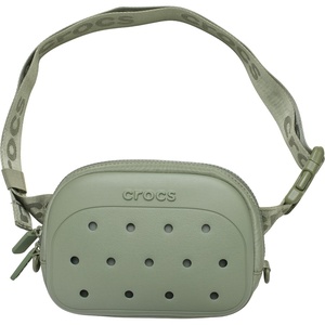 Crocs Classic Belt Waist Bag, Customizable Fanny Pack, Personalize with Jibbitz Charms, Powder Pink, One Size(Cargo)