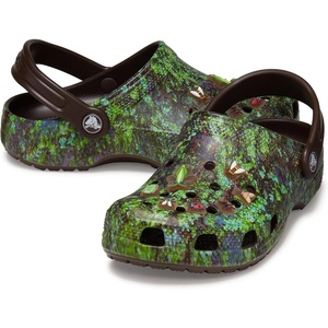 Crocs Kids Classic I Am Clogs(Coffee/Multi Bugs)
