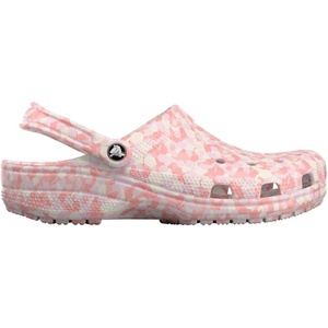 Crocs Unisex Adult Classic Marbled Tie-dye Clogs | Casual Shoes(Pink Milk/Multi Confetti)