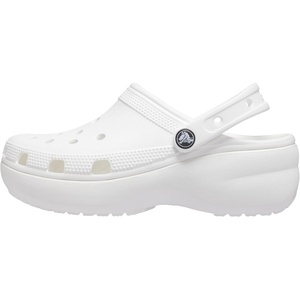 Crocs Women’s Classic Platform Clog(White)