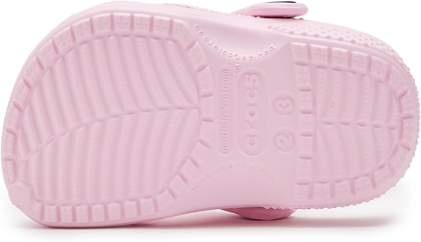 image:imageCrocs Baby Girls Classic Littles Clogs Casual ShoesPink Milk