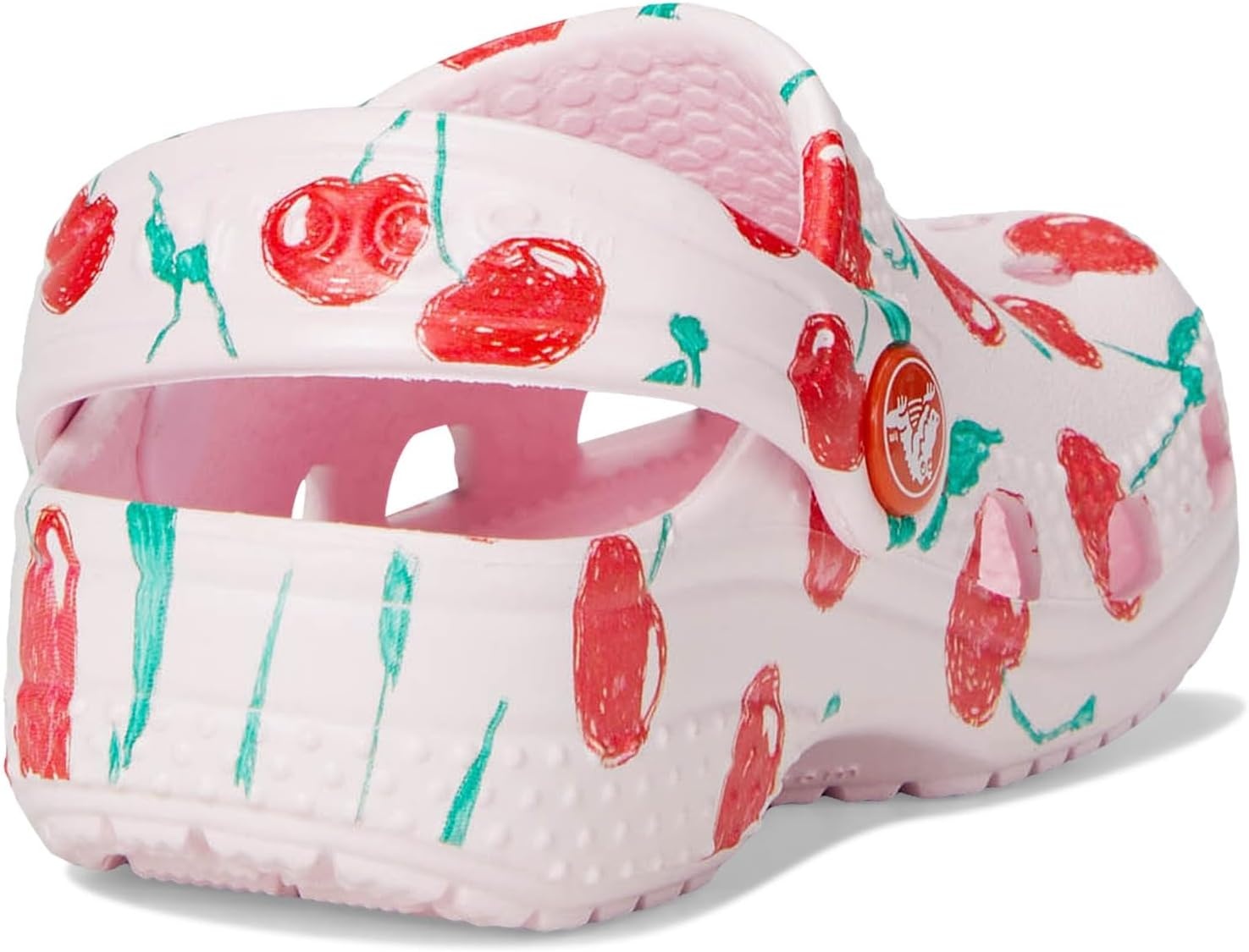image:imageCrocs Baby Girls Classic Littles Clogs Casual ShoesPink MilkCherries