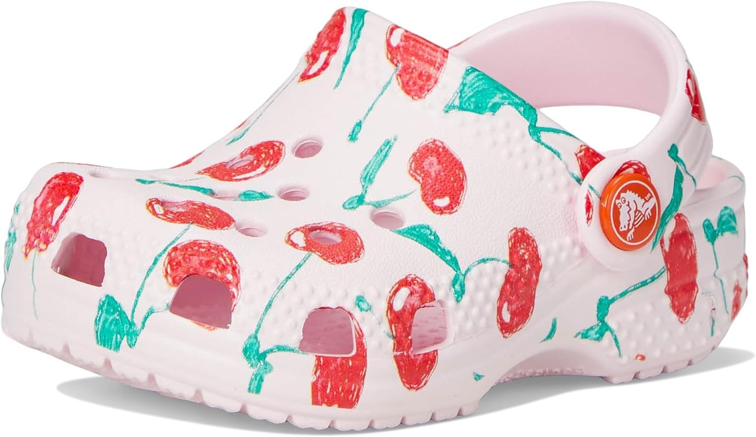 image:imageCrocs Baby Girls Classic Littles Clogs Casual ShoesPink MilkCherries