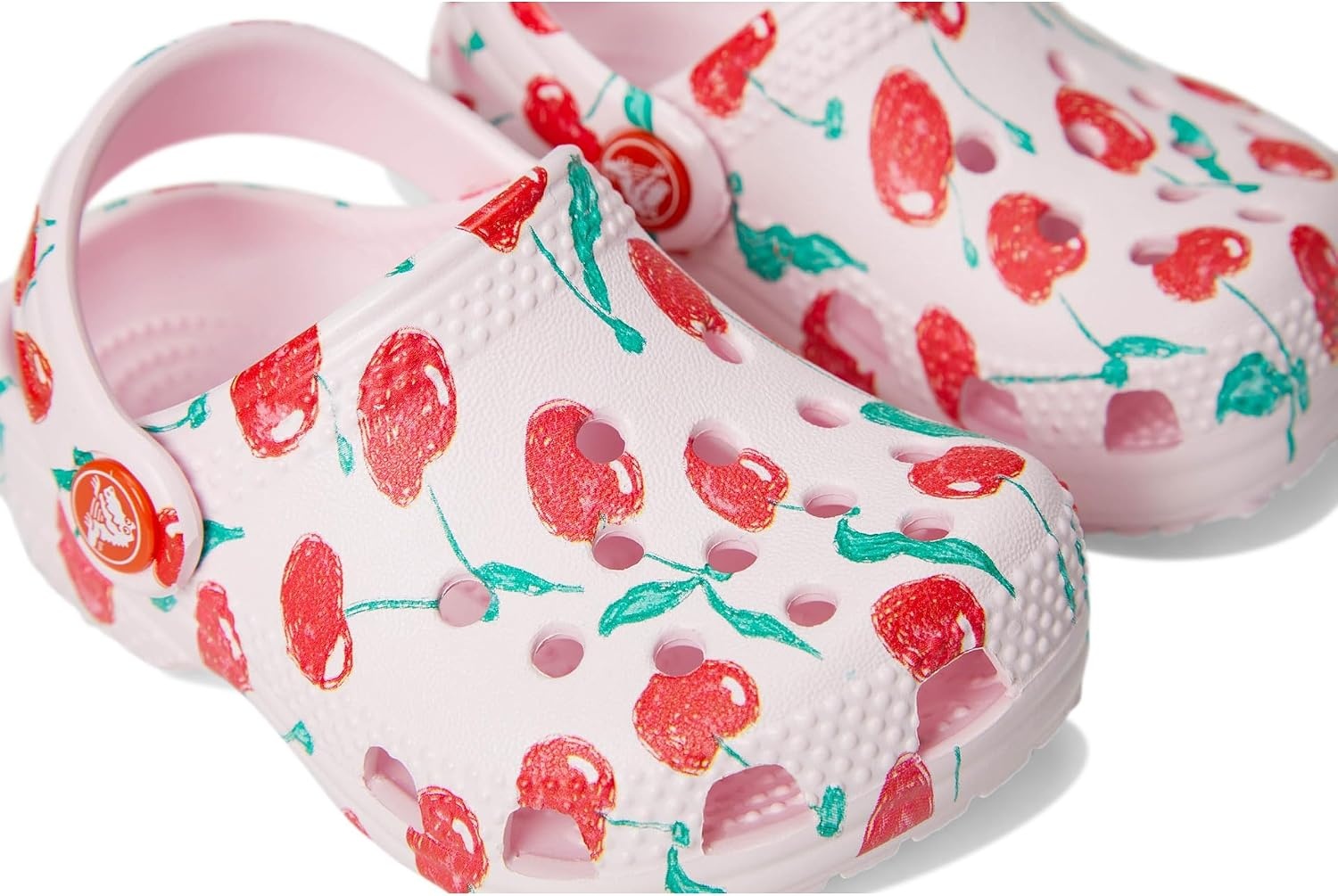 image:imageCrocs Baby Girls Classic Littles Clogs Casual ShoesPink MilkCherries