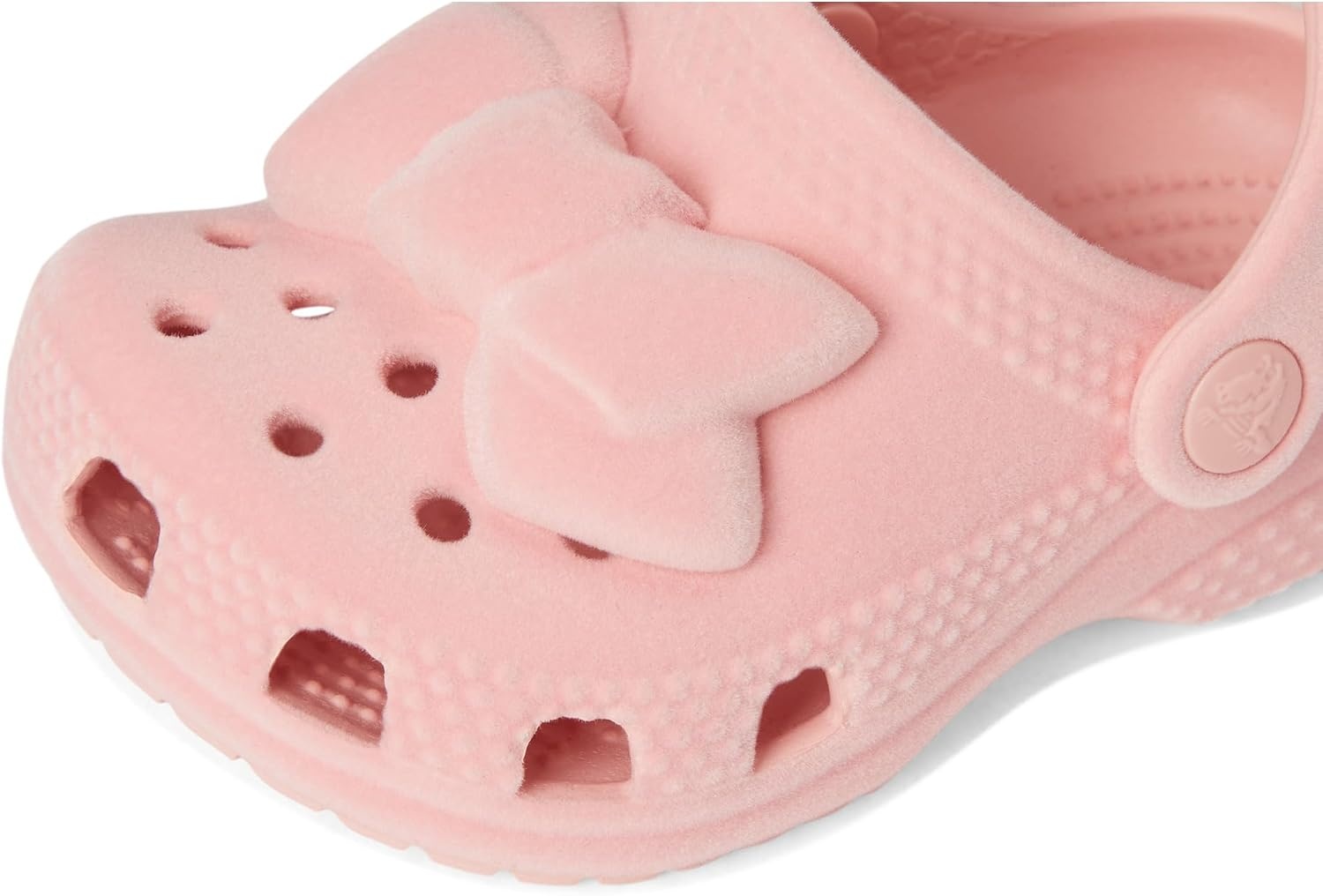 image:imageCrocs Baby Girls Classic Littles Clogs Casual ShoesPowder Pink Velvet