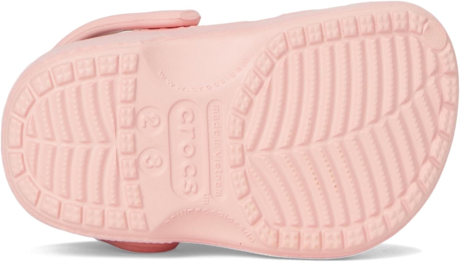 image:imageCrocs Baby Girls Classic Littles Clogs Casual ShoesPowder Pink Velvet