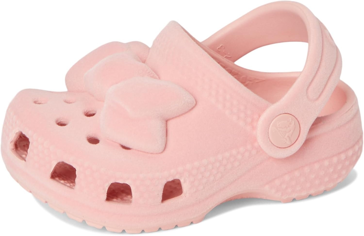 image:imageCrocs Baby Girls Classic Littles Clogs Casual ShoesPowder Pink Velvet