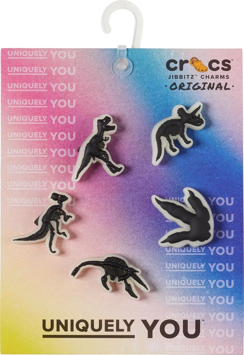 image:imageCrocs Jibbitz Boys Favorites Shoe Charm PacksDino GlowintheDark