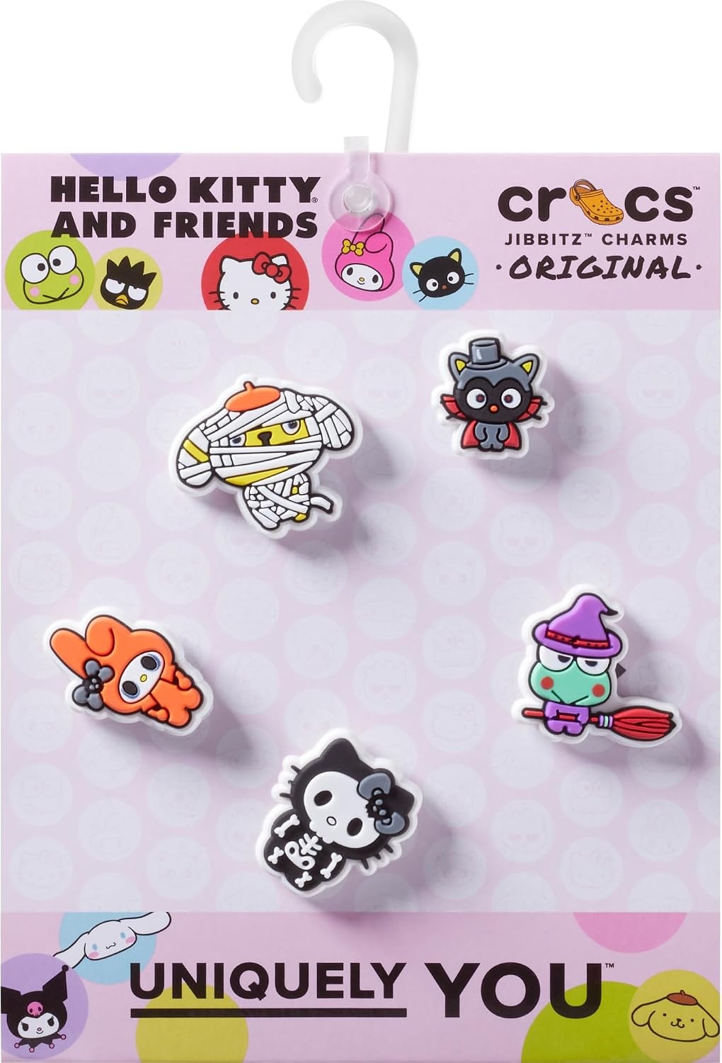 image:imageCrocs Jibbitz Hello Kitty amp Friends Sanrio Shoe Charm PacksHello Kitty Halloween