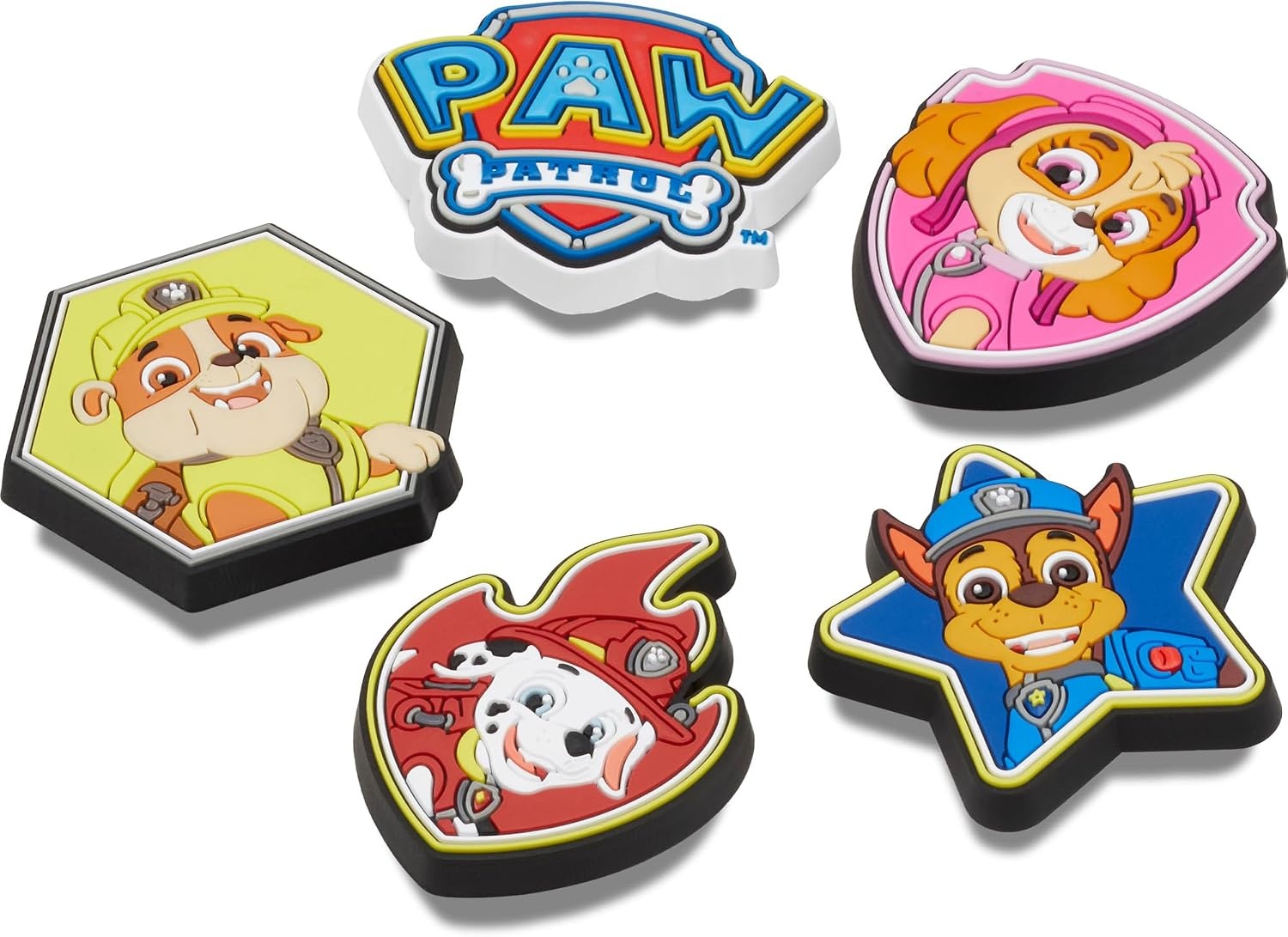 image:imageCrocs Jibbitz Kids Characters Shoe Charm PacksPaw Patrol