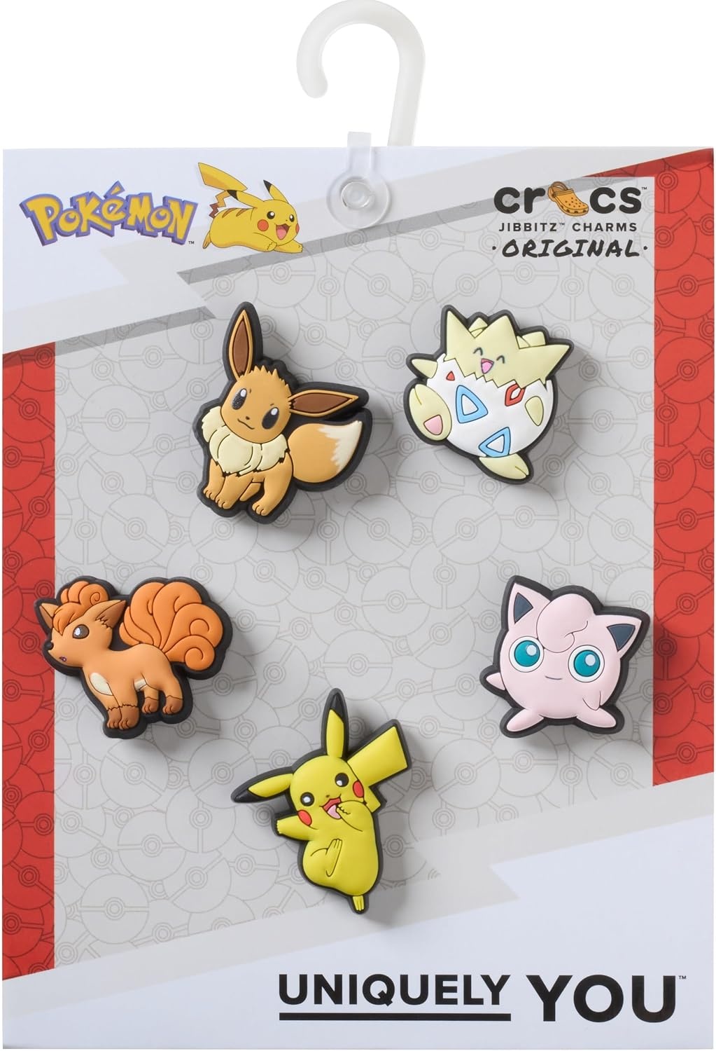 image:imageCrocs Jibbitz Pokmon Shoe Charm PacksPikachuEevee