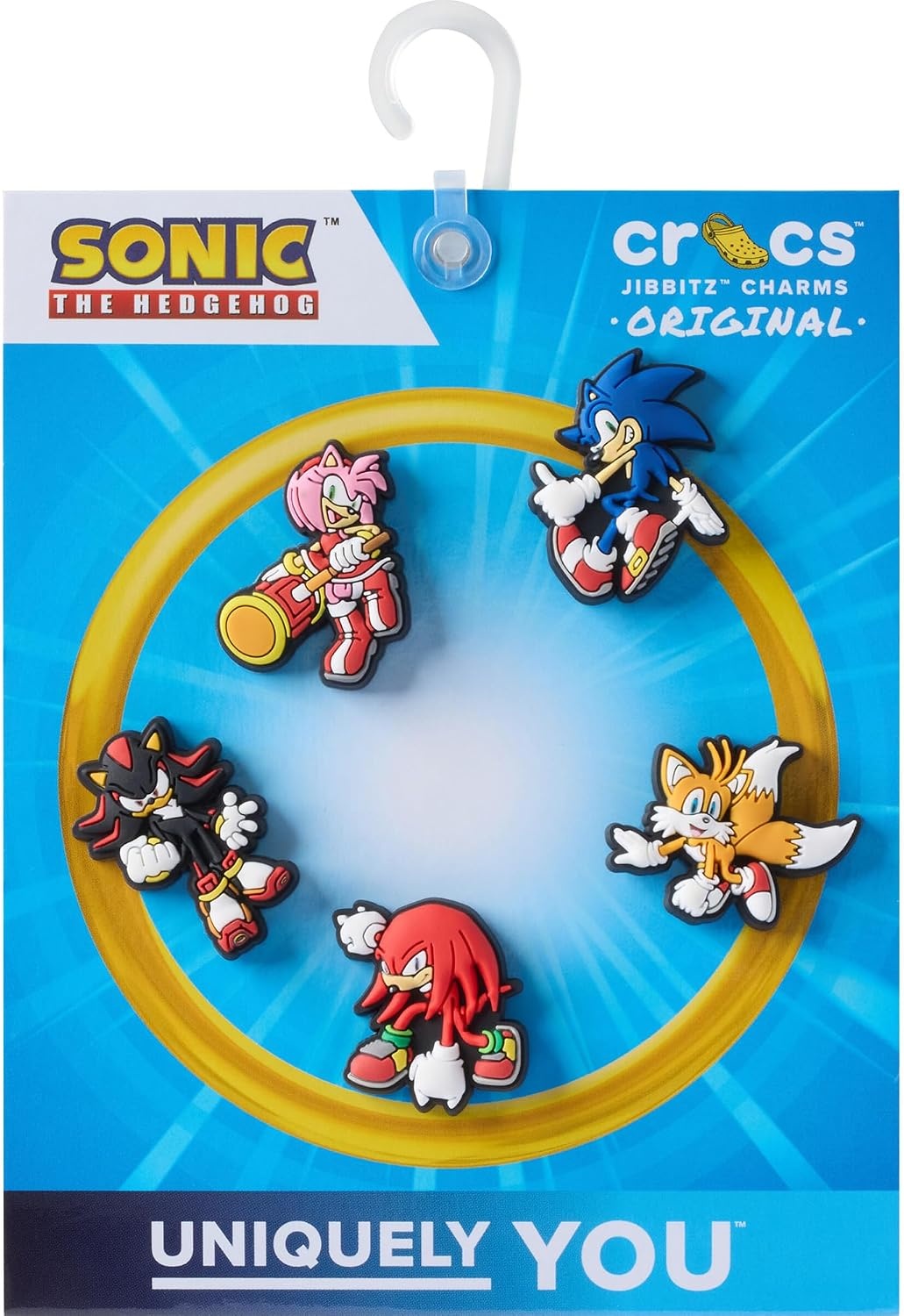 image:imageCrocs Jibbitz Video Games Shoe Charm PacksSonic the Hedgehog