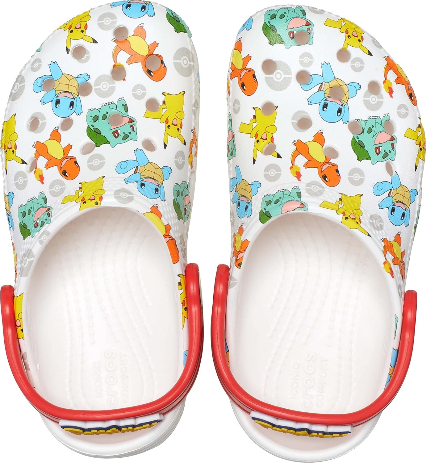 image:imageCrocs Kids Classic Clogs Casual ShoesWhiteMulti