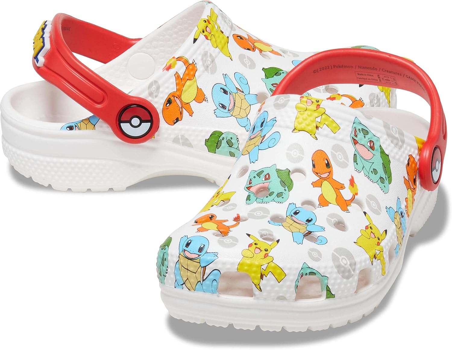 image:imageCrocs Kids Classic Clogs Casual ShoesWhiteMulti