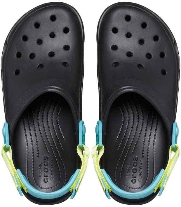 image:imageCrocs UnisexAdult Classic All Terrain Clogs Outdoor ShoesBlackMulti