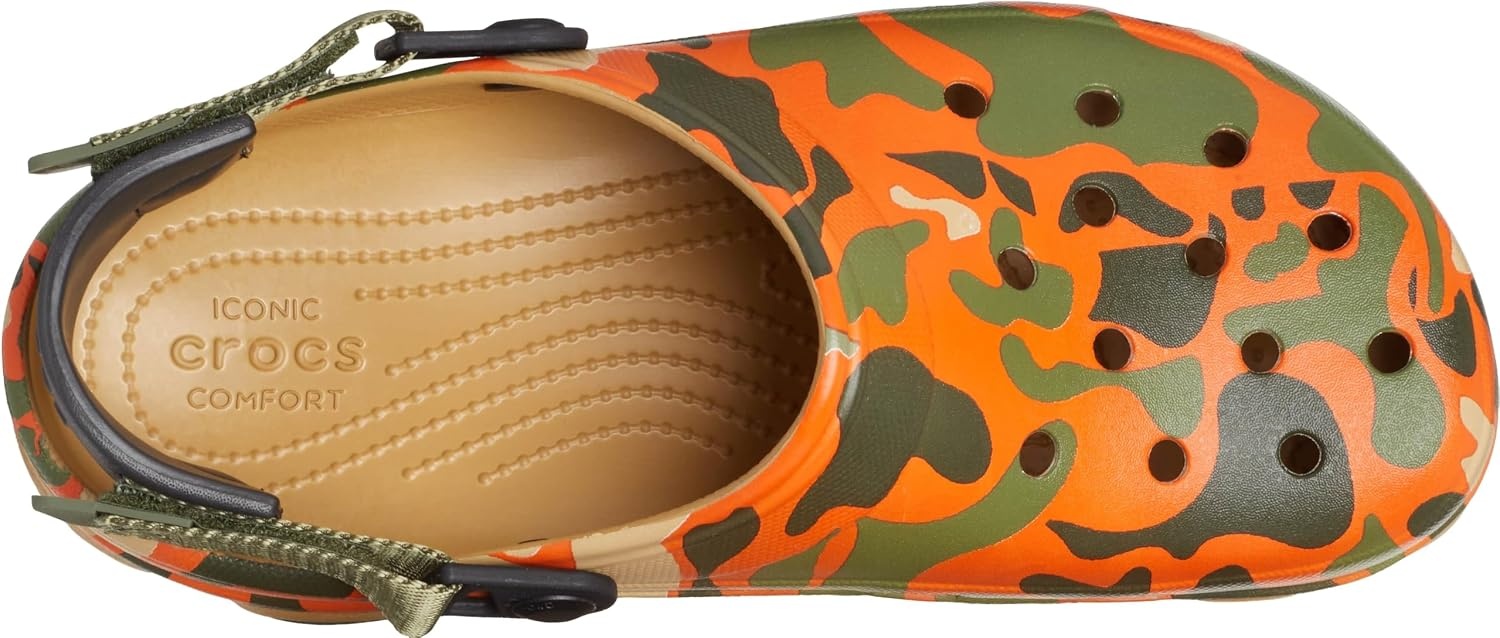 image:imageCrocs UnisexAdult Classic All Terrain Clogs Outdoor ShoesCamo TanMulti
