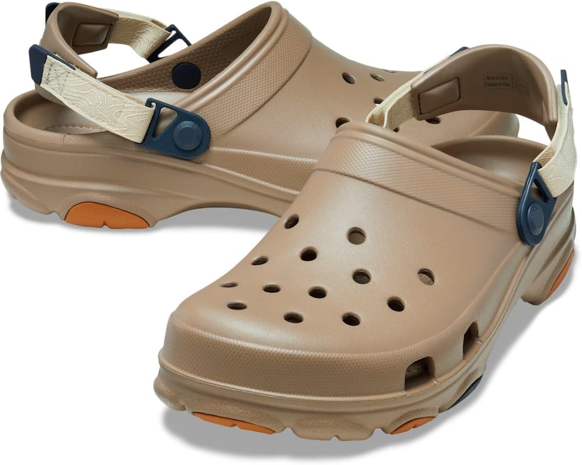 image:imageCrocs UnisexAdult Classic All Terrain Clogs Outdoor ShoesKhakiMulti