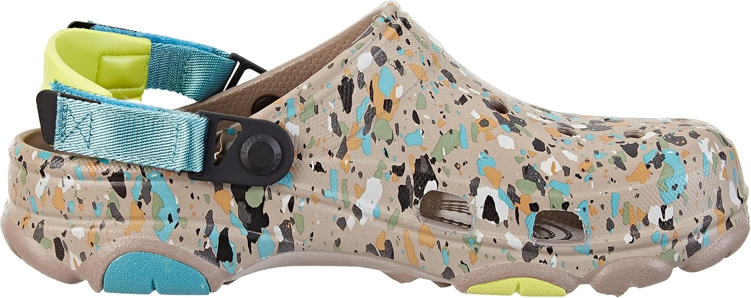 image:imageCrocs UnisexAdult Classic All Terrain Clogs Outdoor ShoesTerrazo Multi Mushroom