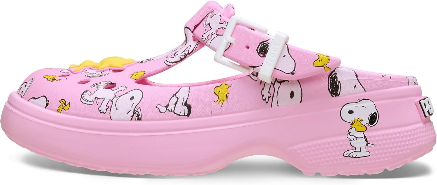 image:imageCrocs UnisexAdult Classic Peanuts Snoopy Mary Jane ClogsMulti