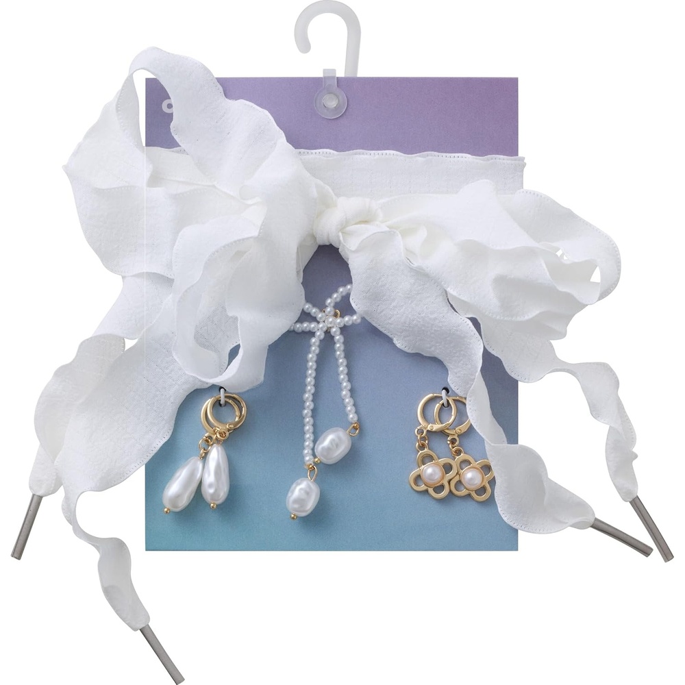 image:imageCrocs Jibbitz Bling amp Jewelry Shoe Charm PacksLace  Pearl Bow
