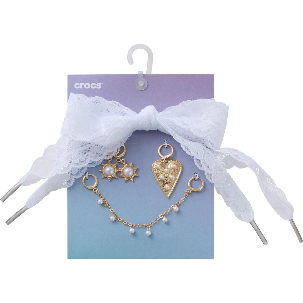 image:imageCrocs Jibbitz Bling amp Jewelry Shoe Charm PacksLace Pearl Chain