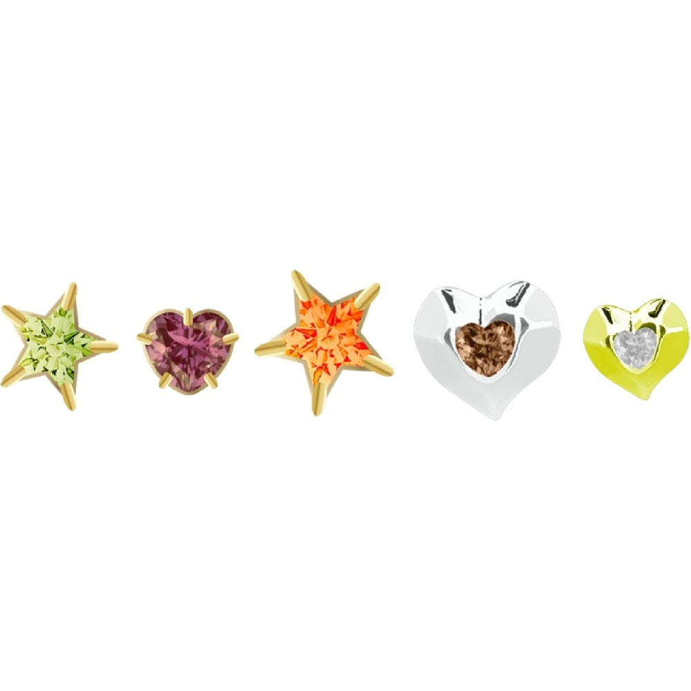 image:imageCrocs Jibbitz Bling amp Jewelry Shoe Charm PacksMeta Stars and Hearts