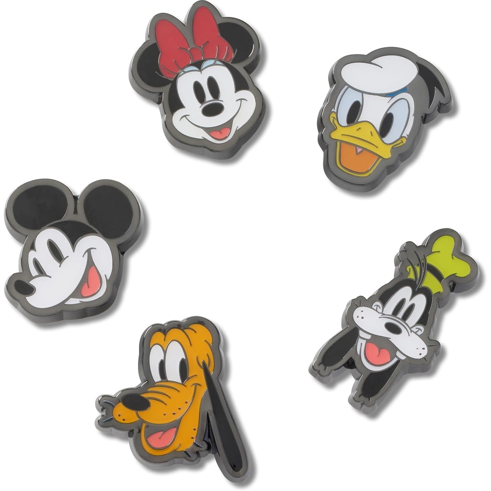 image:imageCrocs Jibbitz Mickey amp Friends Disney Shoe Charm Packs Mickey and Friends Elevated 5Pack