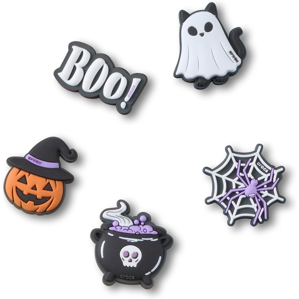 image:imageCrocs Mens and Womens Jibbitz Ornament Pack Shoe Charms Jibbitz for CrocsBoo Halloween