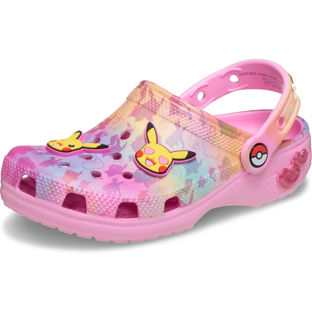 image:imageCrocs UnisexChild Classic Pokemon Clogs Kids and Toddler ShoesPink Pikachu