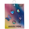 Crocs Jibbitz Bling & Jewelry Shoe Charm Packs(Iridescent Meta 5 Pack)