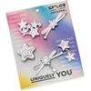 Crocs Jibbitz Bling & Jewelry Shoe Charm Packs(Stars and Bows)