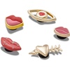 Crocs Jibbitz Bling & Jewelry Shoe Charm Packs(Valentines Lips)