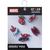 Crocs Jibbitz DC/Marvel Super Hero Shoe Charm Packs(Spider-man Web)