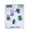 Crocs Jibbitz Disney Star Wars Shoe Charm Packs, Character, 5-Pack