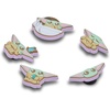 Crocs Jibbitz Disney Star Wars Shoe Charm Packs, Grogu, 5-Pack