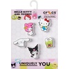 Crocs Jibbitz Hello Kitty & Friends Sanrio Shoe Charm Packs(Hello Kitty/Kuromi)
