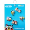 Crocs Jibbitz Mickey & Friends Disney Shoe Charm Packs, Disney Friends, 5-Pack