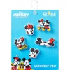 Crocs Jibbitz Mickey & Friends Disney Shoe Charm Packs, Minnie Mickey Cute, 5-Pack