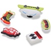 Crocs Jibbitz Sports & Outdoor Shoe Charm Packs(Snowboarding)