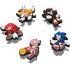 Crocs Jibbitz Video Games Shoe Charm Packs(Sonic the Hedgehog)