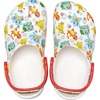Crocs Kids’ Classic Clogs | Casual Shoes(White/Multi)