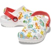 Crocs Kids’ Classic Clogs | Casual Shoes(White/Multi)